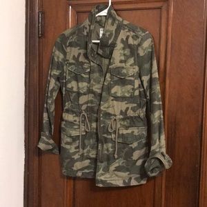 Old Navy camo jacket